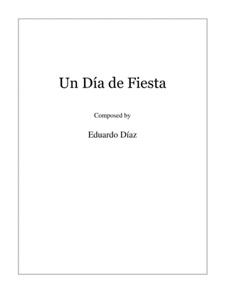Book cover for Un Día de Fiesta