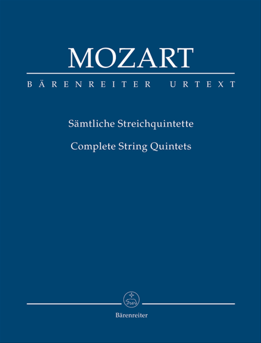 Complete String Quintets String Quintet scores gallery preview page 1