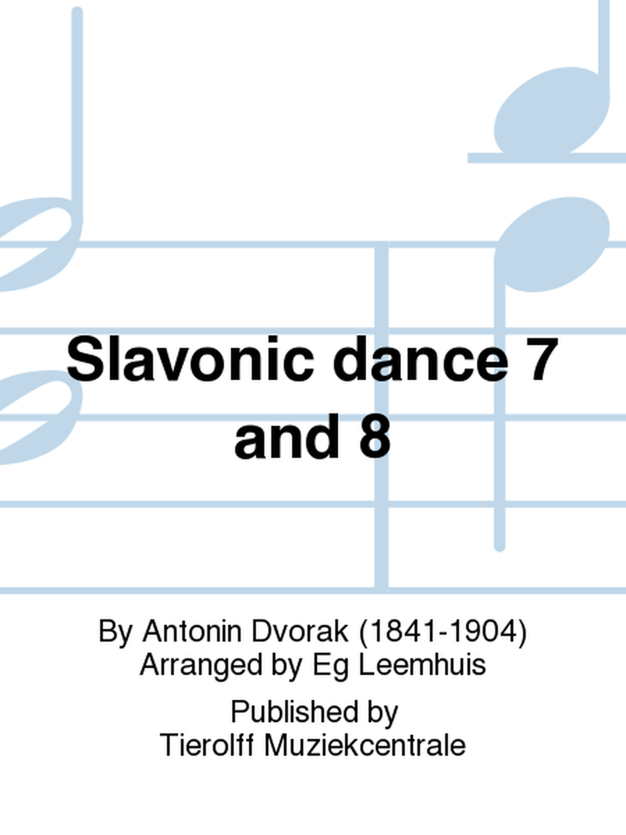 Slavonic Dance 7 & 8 image number null