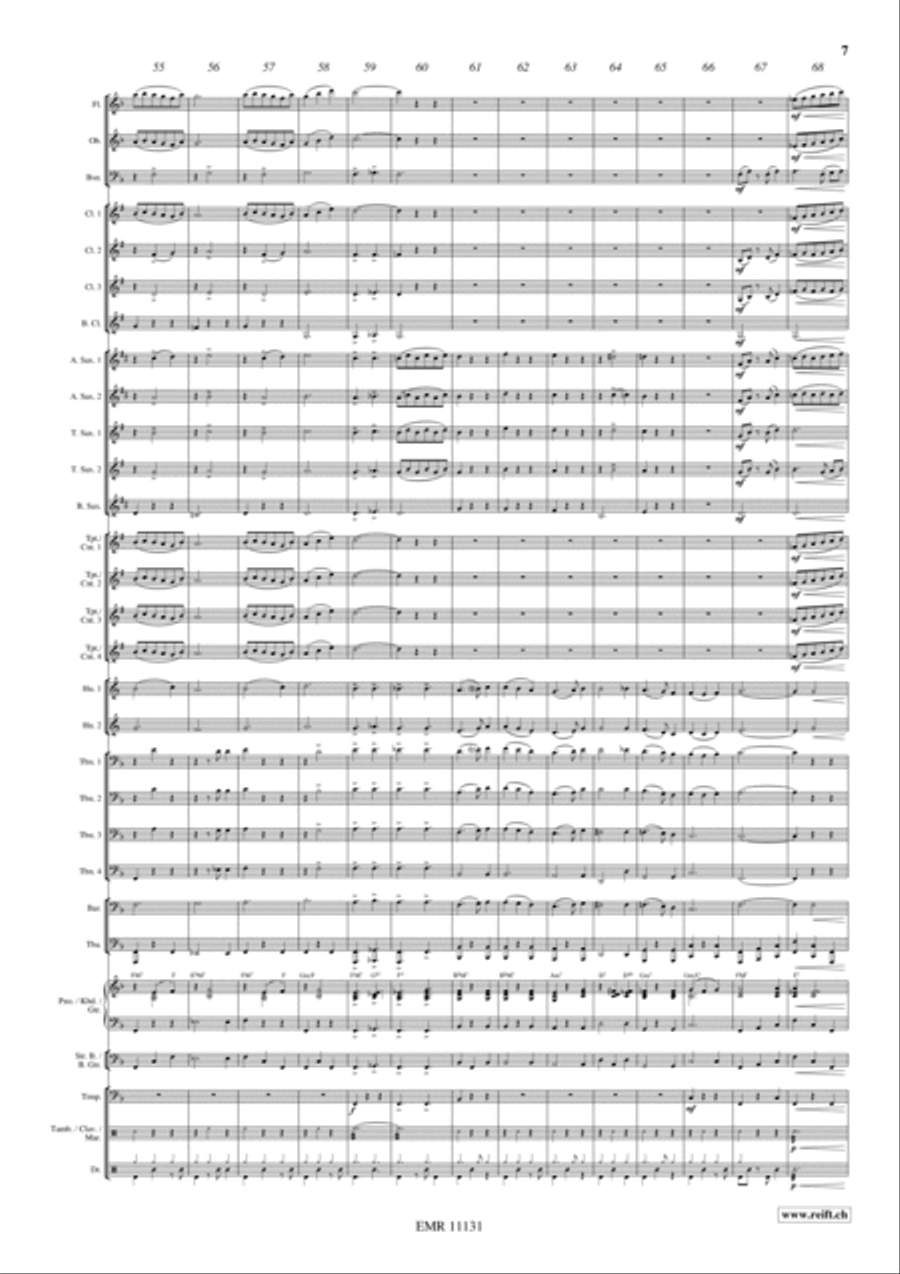 Take 3 Concert Band scores gallery preview page 8