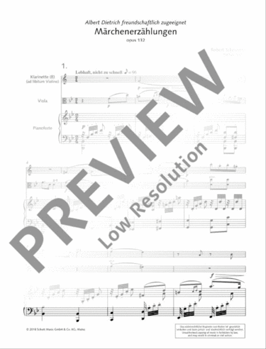 Fairy Tales Clarinet scores gallery preview page 7