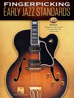 Book cover for Fingerpicking Early Jazz Standards