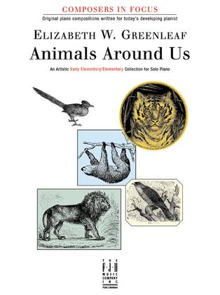 Book cover for Animals Around Us (NFMC)