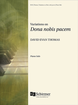 Book cover for Variations on Dona nobis pacem