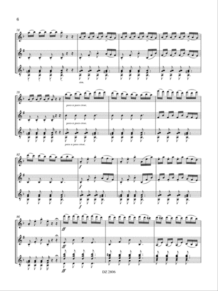 Bribes levantines Clarinet scores gallery preview page 6