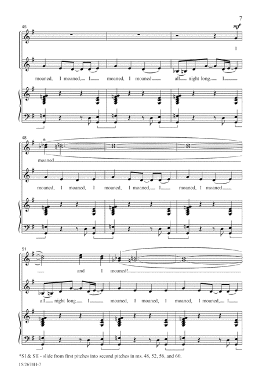 Until I Found the Lord Until I Found the Lord SSA scores gallery preview page 7