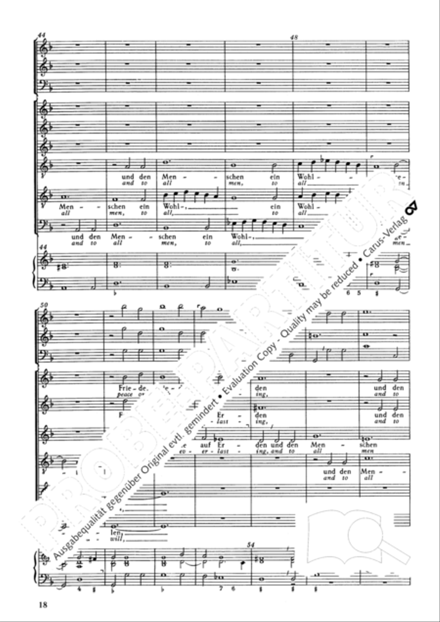 Christmas History (Weihnachts-Historie, SWV 435) Score scores gallery preview page 19