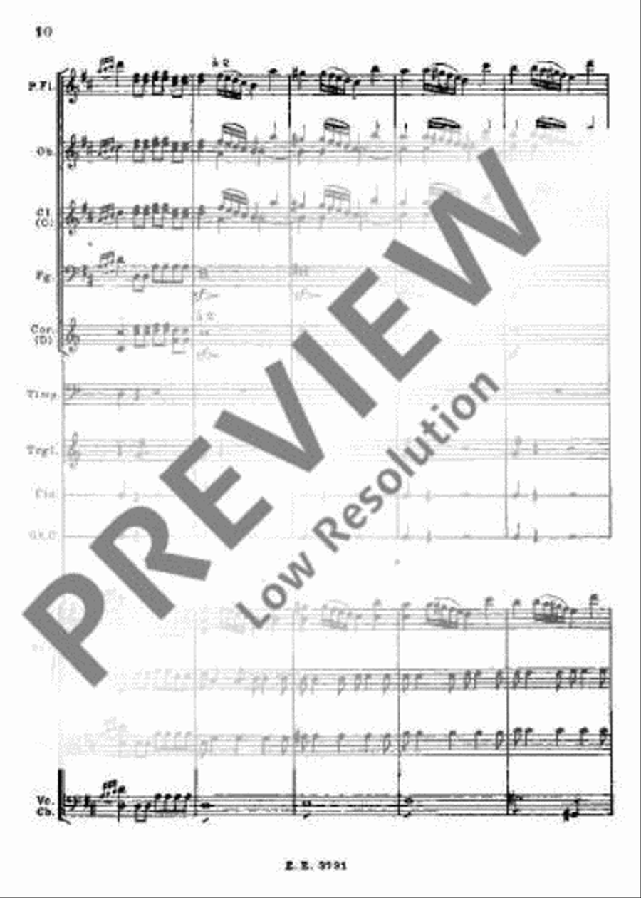 The Caliph of Baghdad Orchestra scores gallery preview page 13