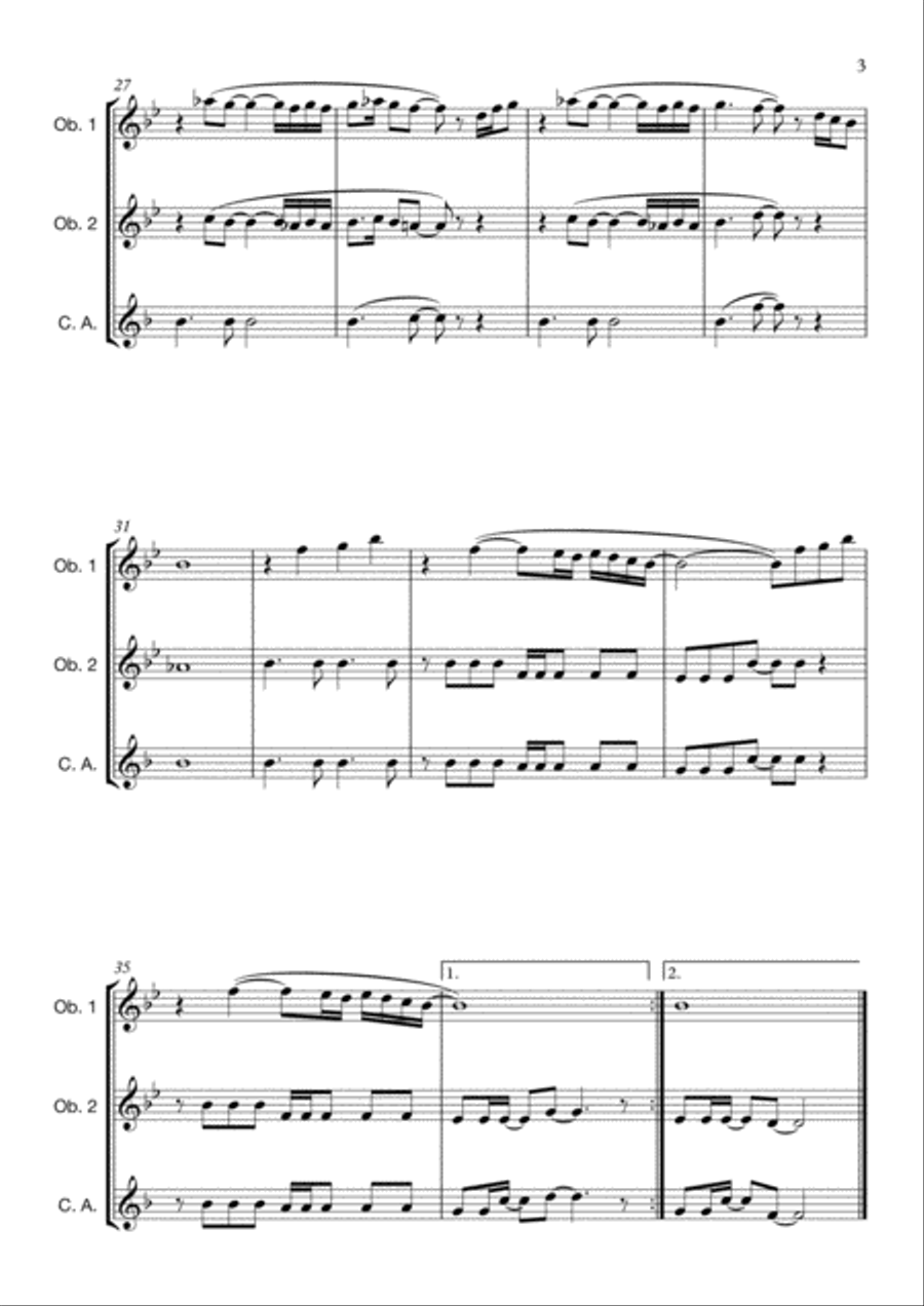 Seasons Of Love Seasons Of Love Woodwind Trio scores gallery preview page 3