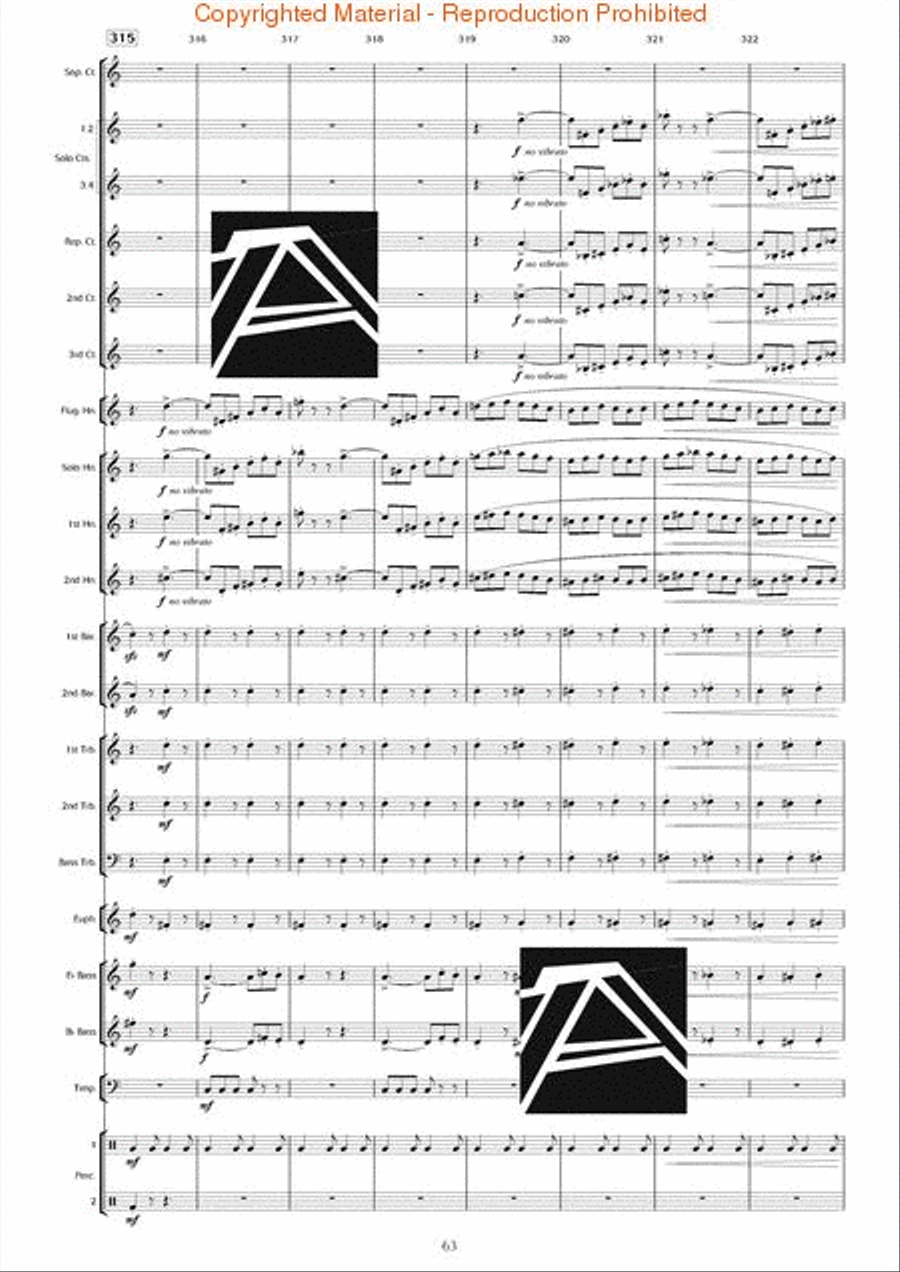 Surround Sound Brass Band scores gallery preview page 64