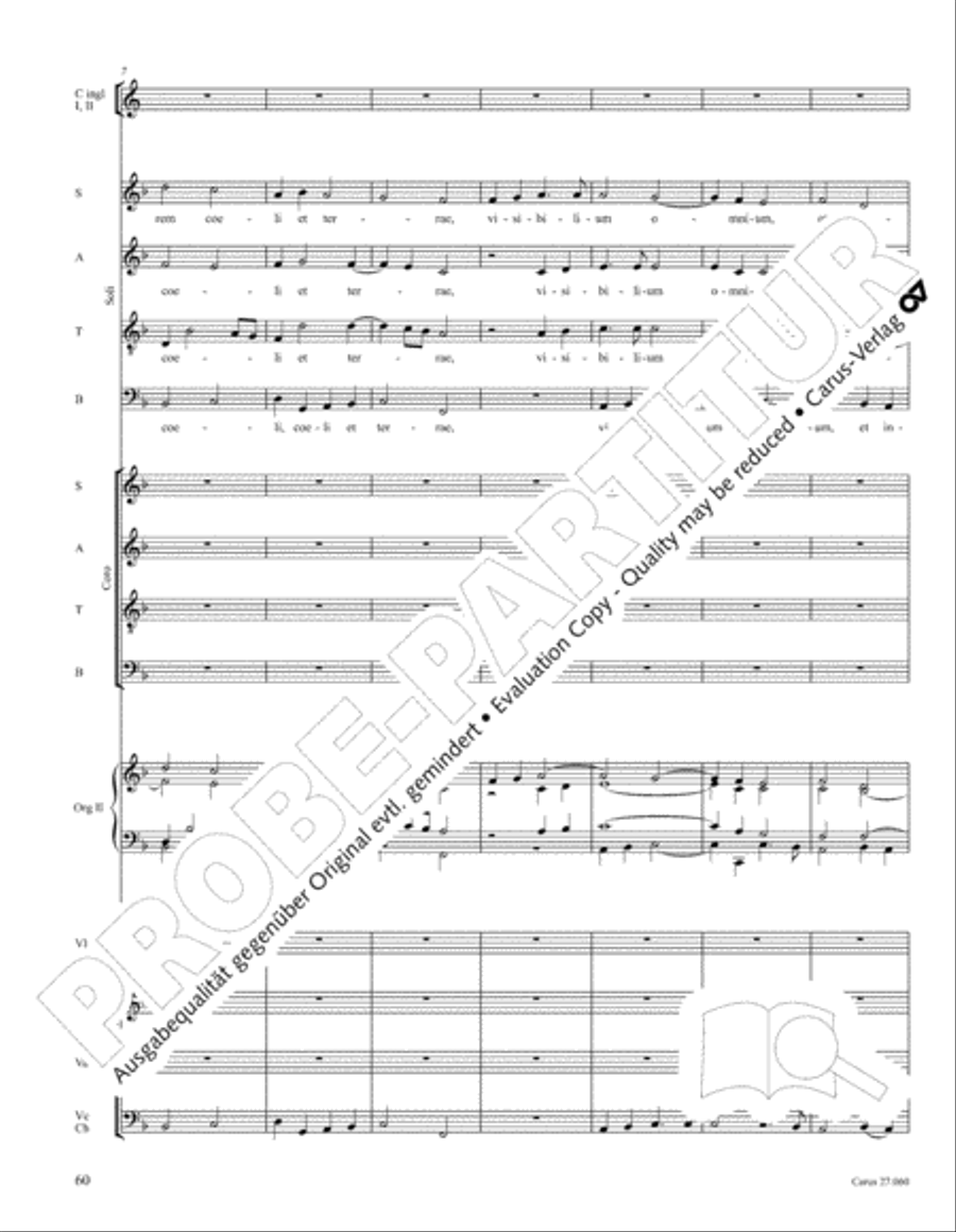 Messe a quatre voix 4-Part scores gallery preview page 71