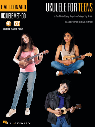 Book cover for Hal Leonard Ukulele for Teens Method