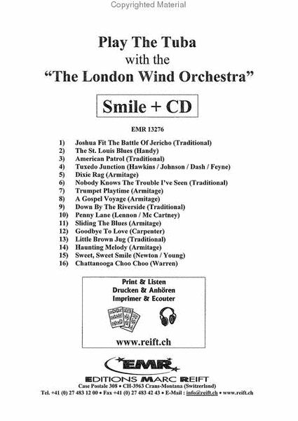 Play The 1st Tuba With The London Wind Orchestra image number null