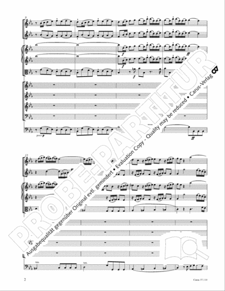 Markuspassion. Werkausgabe Reihe 1, Bd. 7 (Homilius) 4-Part scores gallery preview page 16