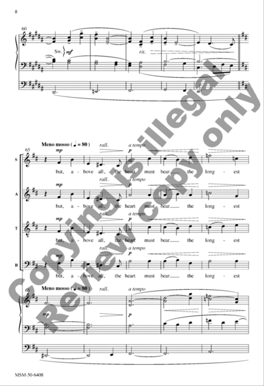 Antiphon 4-Part scores gallery preview page 8