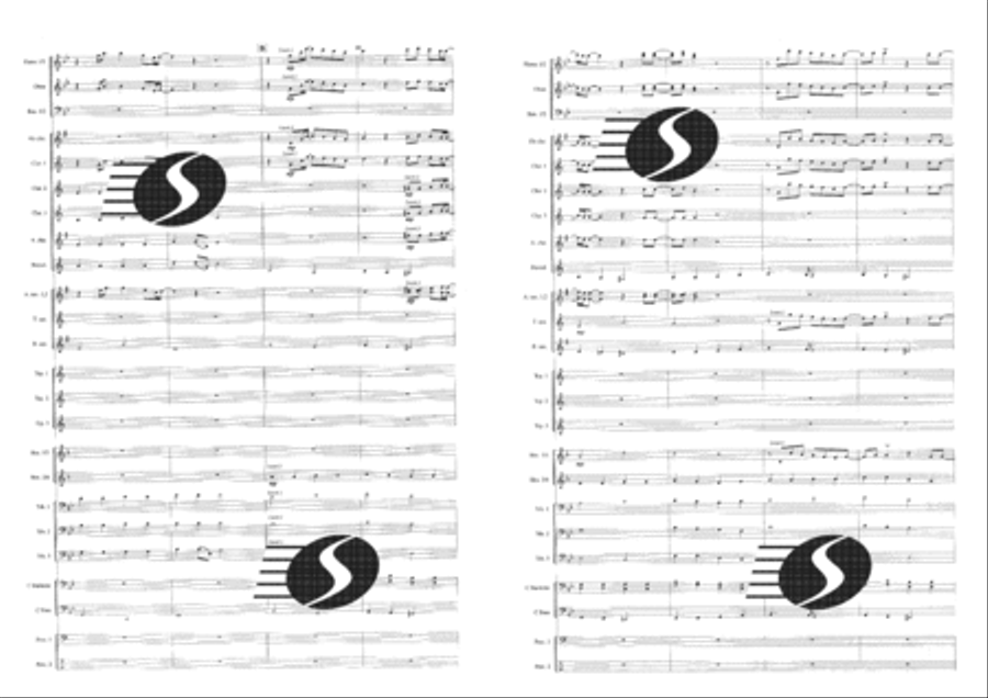 Hard to Say I'm Sorry Concert Band scores gallery preview page 4