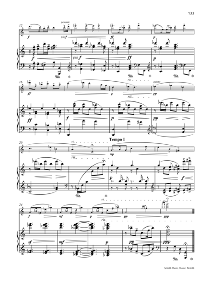 Romance Flute Solo scores gallery preview page 2