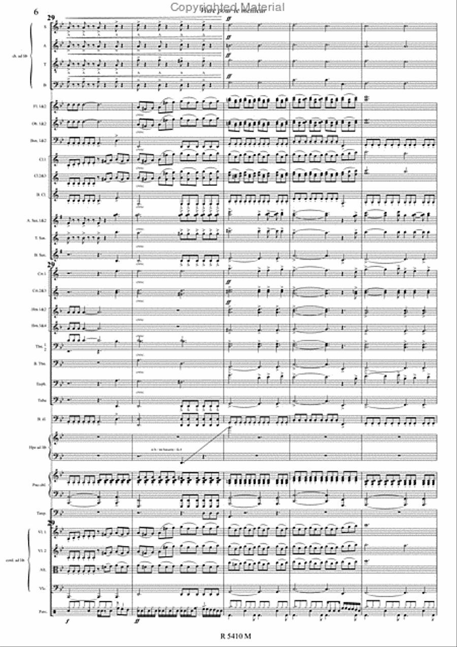 Vivre pour le meilleur Vivre pour le meilleur Concert Band scores gallery preview page 7