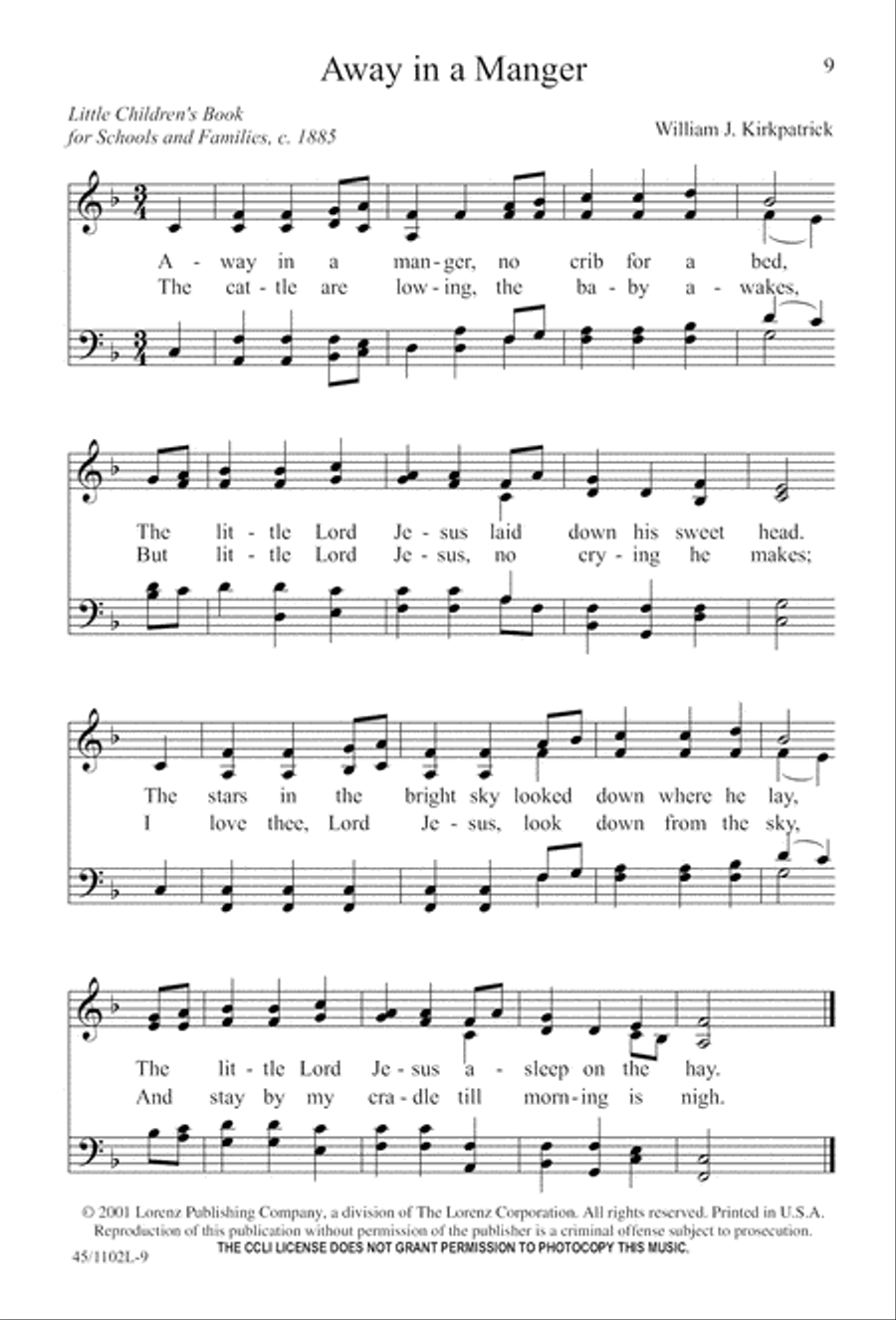 Let's Go Caroling 4-Part scores gallery preview page 9
