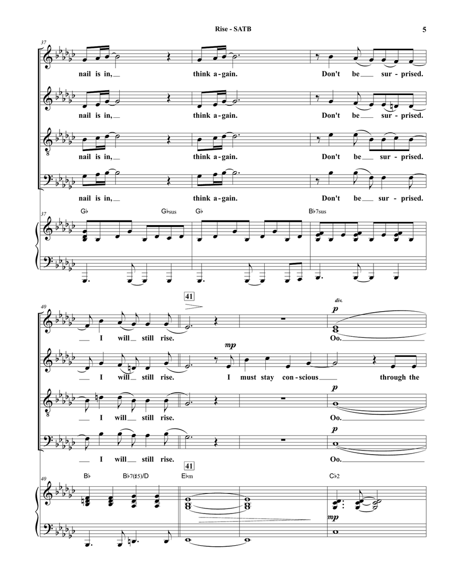 Rise 4-Part scores gallery preview page 5