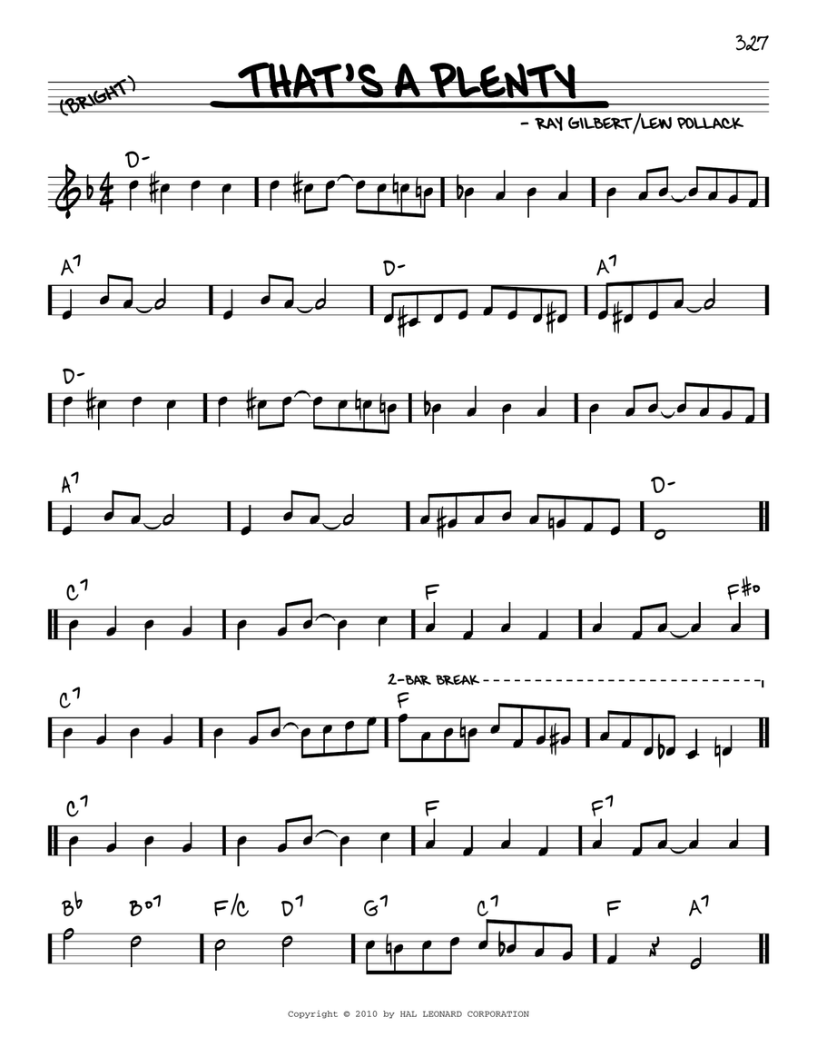 That's A Plenty (arr. Robert Rawlins) Voice scores gallery preview page 1