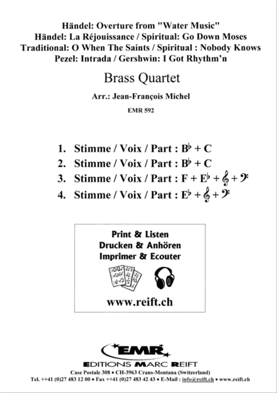 Quartet Album For All Occasions Brass Quartet scores gallery preview page 2