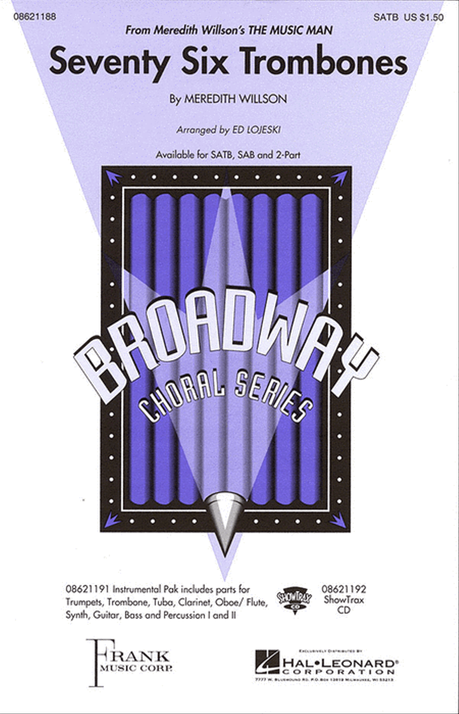 Seventy Six Trombones 4-Part scores gallery preview page 1