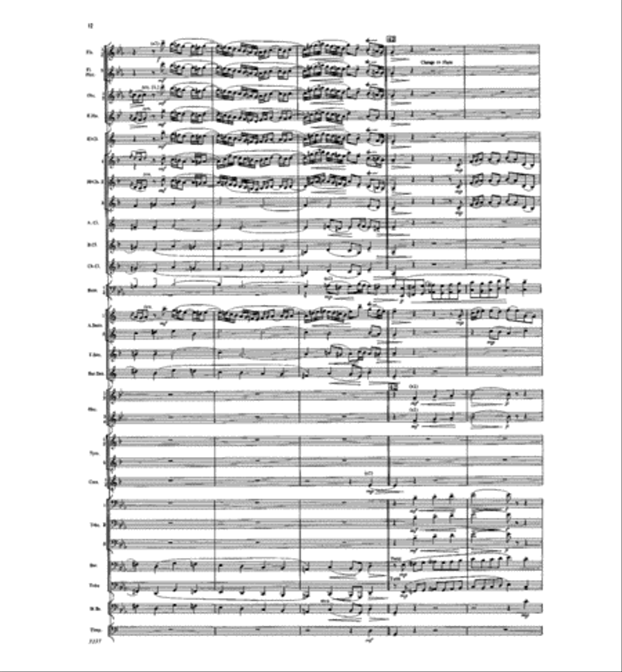 Sleepers, Awake! Concert Band scores gallery preview page 10