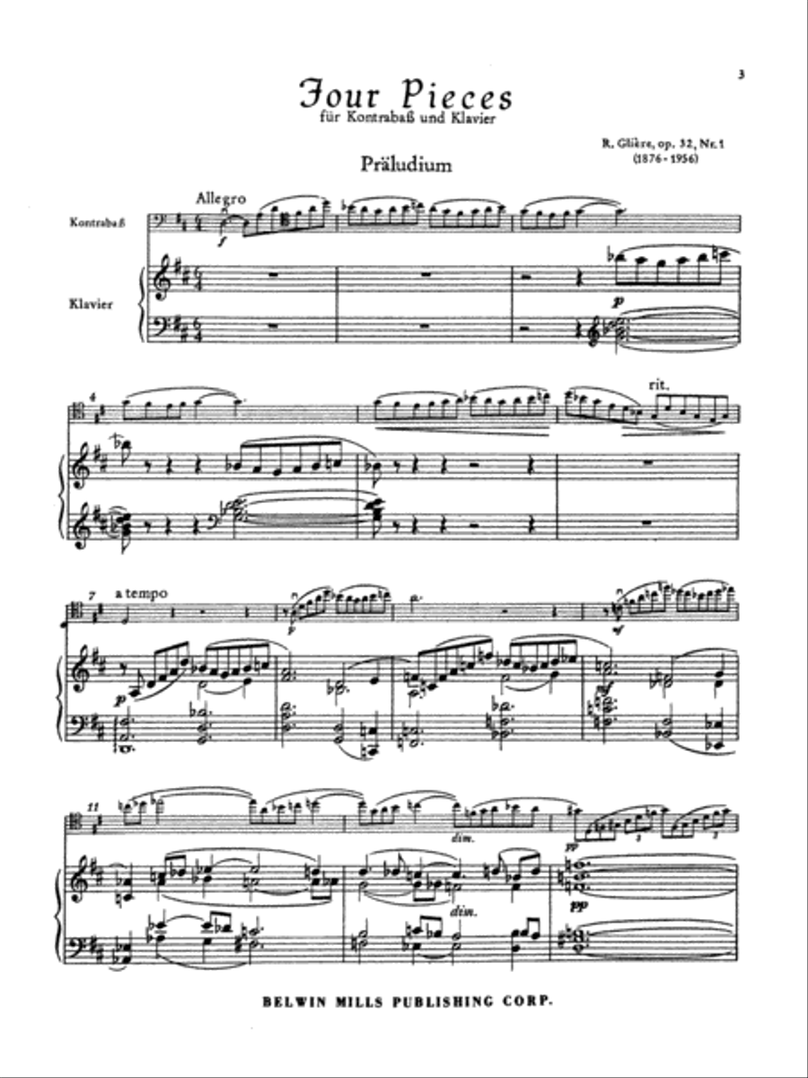 Four Pieces Four Pieces Small Ensemble scores gallery preview page 4