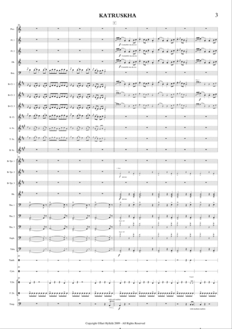 KATRUSKHA for Concert Band Concert Band scores gallery preview page 3
