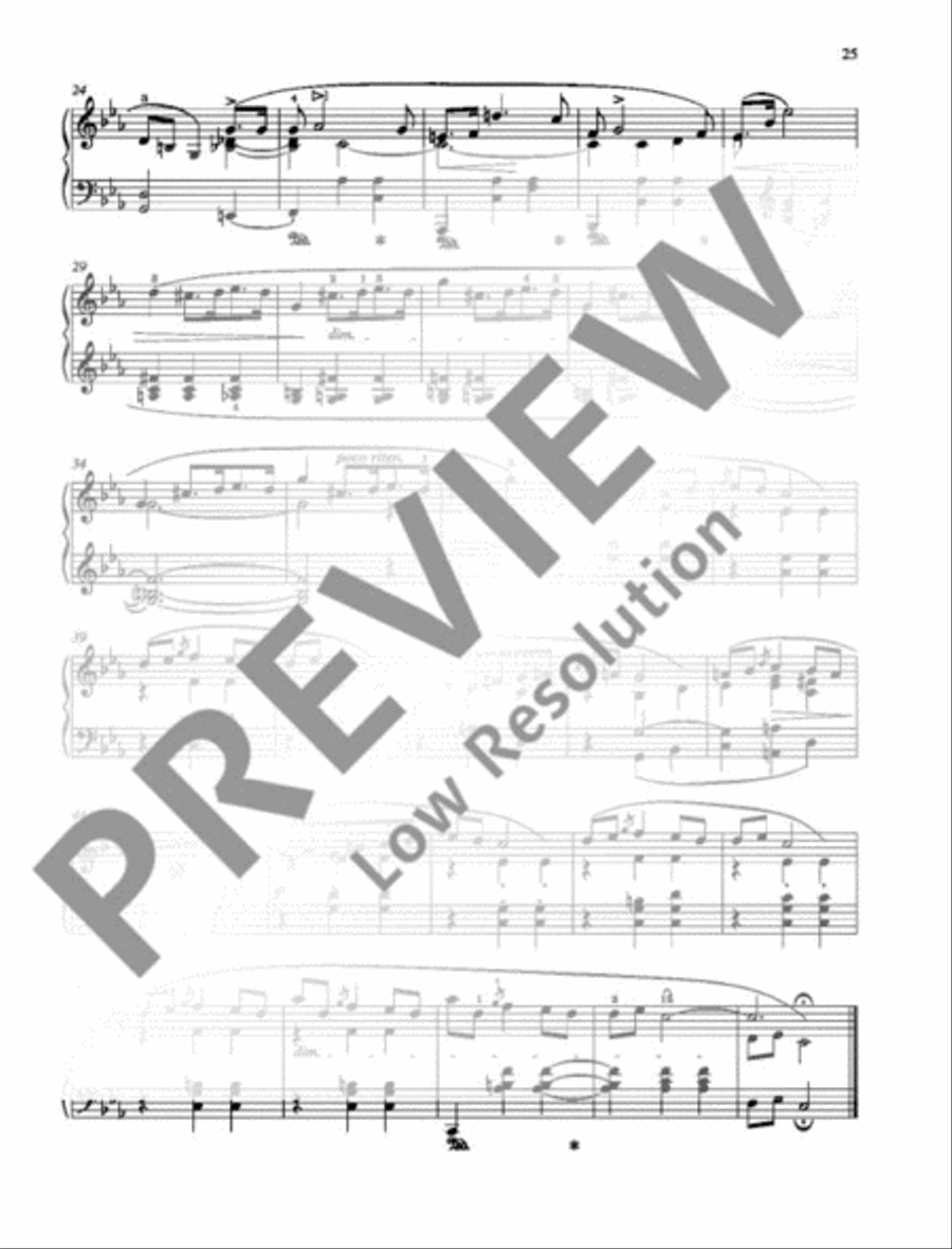 Mazurka C minor Mazurka C minor Piano Solo scores gallery preview page 3