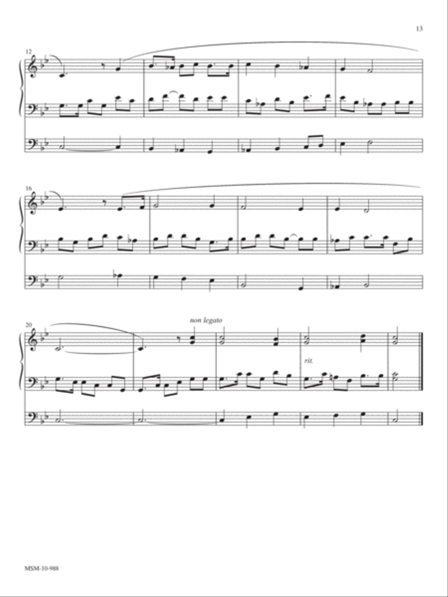 Deo gracias Organ scores gallery preview page 4