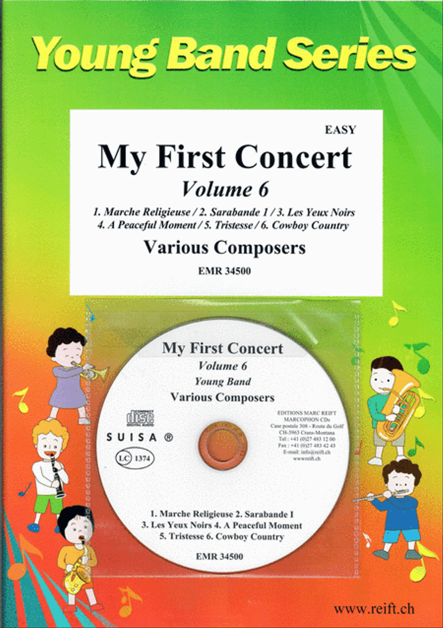 My First Concert Volume 6 Concert Band scores gallery preview page 1