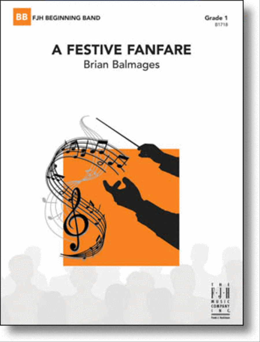 A Festive Fanfare Concert Band scores gallery preview page 1