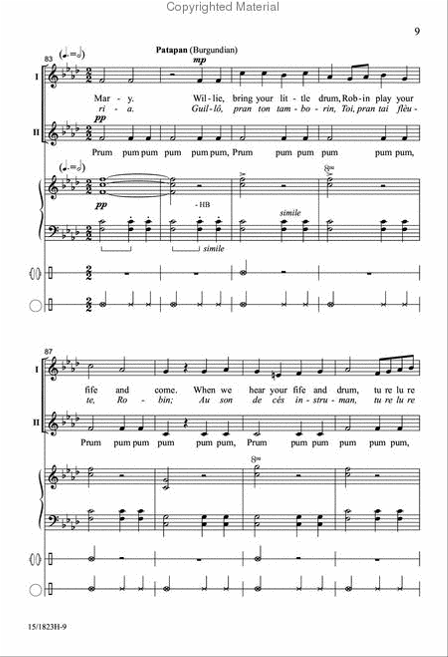 A Garland of Carols 2-Part scores gallery preview page 9
