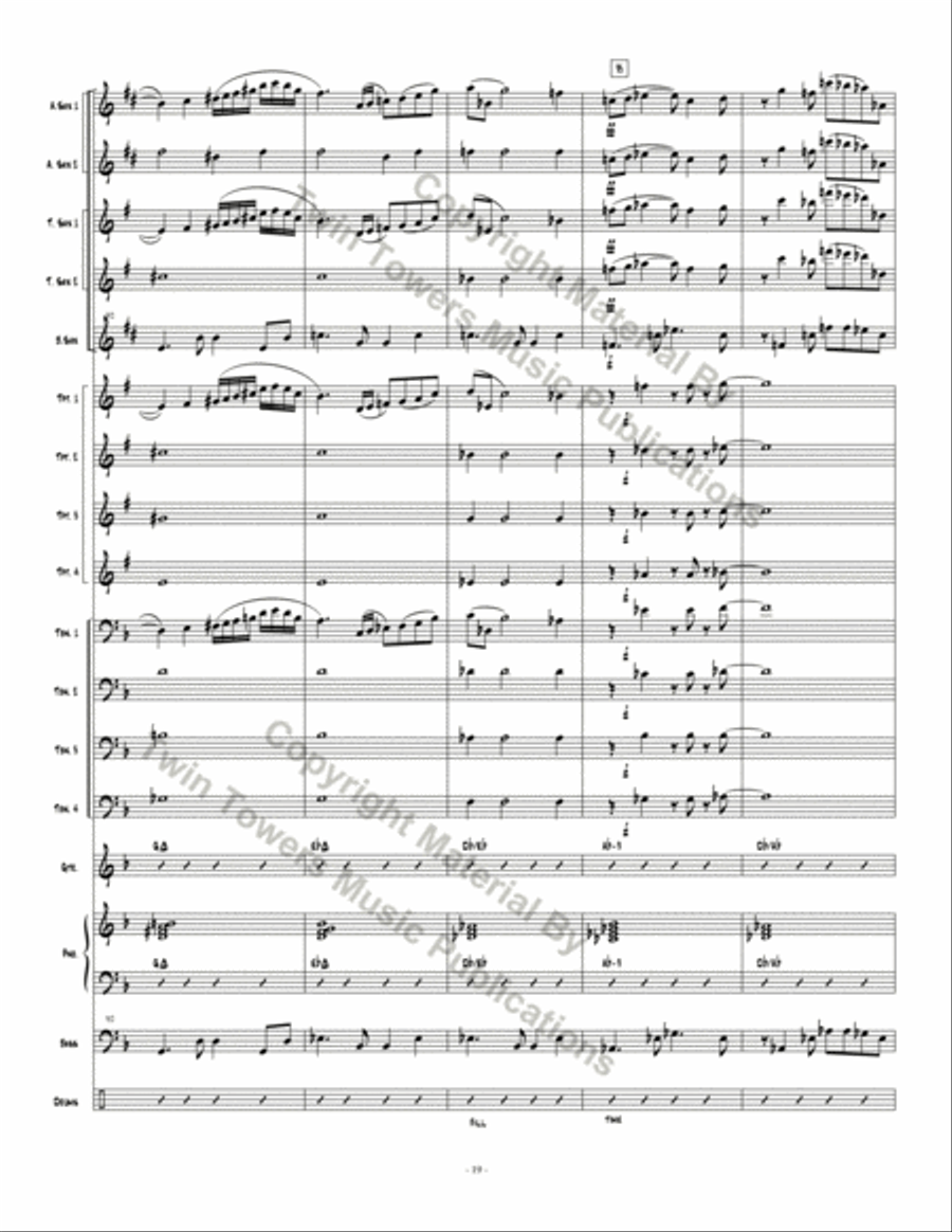 Grind Smooth Jazz Ensemble scores gallery preview page 20