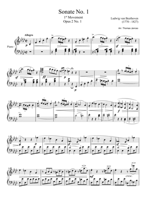 Beethoven Sonata No.1