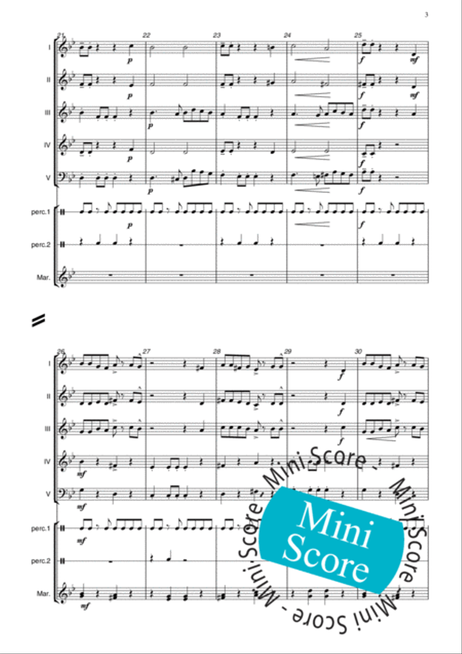 Global Girls Global Girls Concert Band scores gallery preview page 7