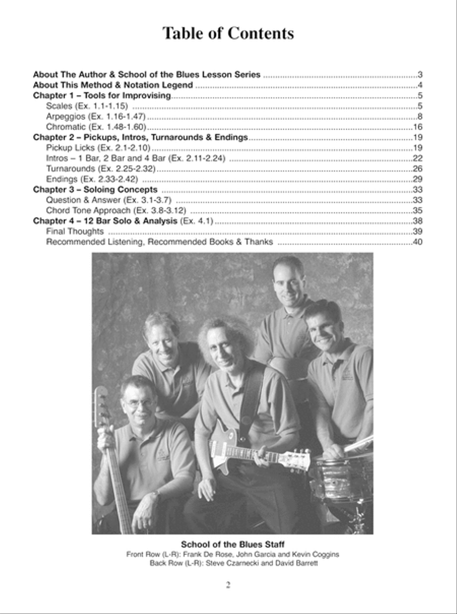 Blues Guitar Method, Level 2 Electric Guitar scores gallery preview page 3