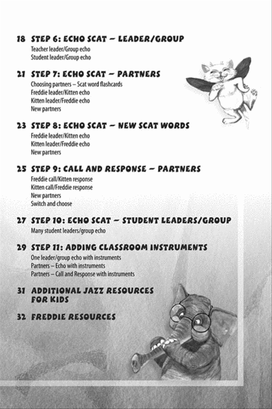 Scat Singing for Kids Choir scores gallery preview page 3