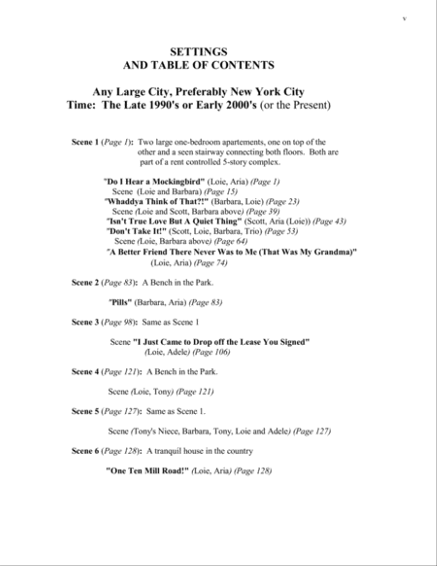 The One Upstairs, A Comic Opera in One Act, Full Orchestral and Individual Parts Full Orchestra scores gallery preview page 5