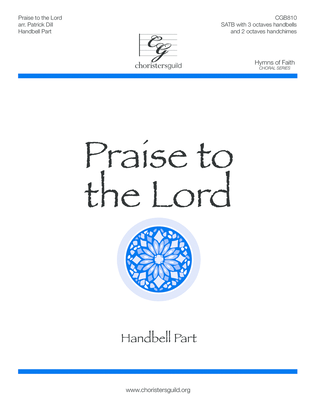 Book cover for Praise to the Lord (Handbell Part)
