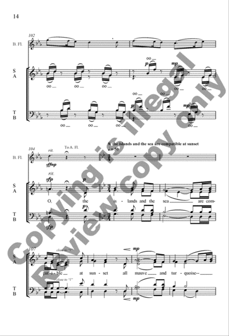 Seascapes Seascapes 4-Part scores gallery preview page 28