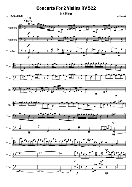 Concerto For 2 Violins