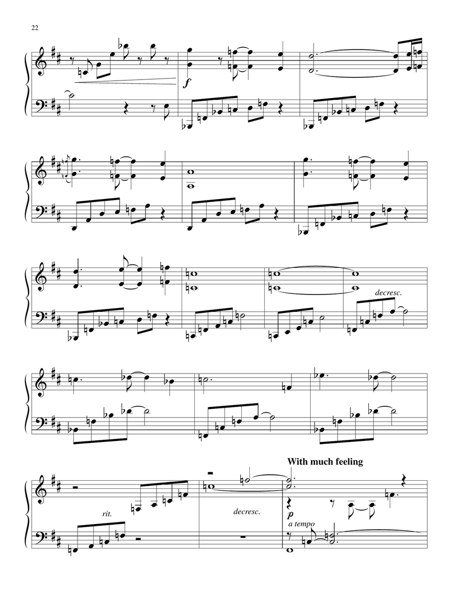 The Cello's Song Piano Solo scores gallery preview page 5
