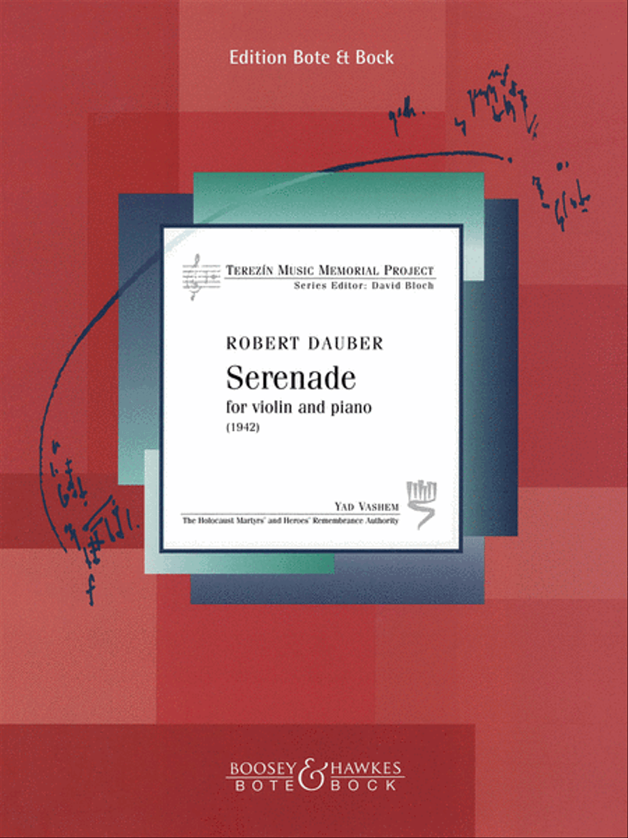 Serenade for Violin and Piano Violin Solo scores gallery preview page 1