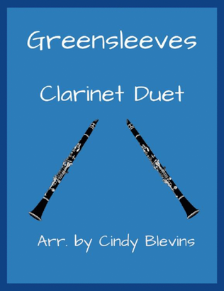 Greensleeves, for Clarinet Duet