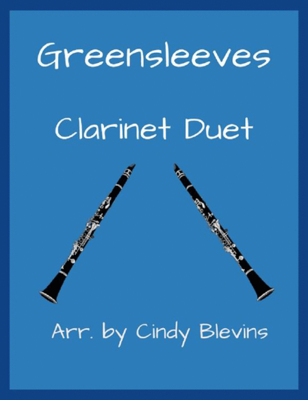 Greensleeves, for Clarinet Duet image number null