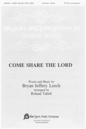 Book cover for Come Share the Lord