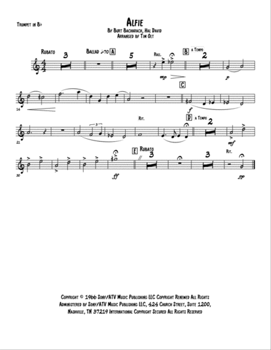 Alfie Brass Ensemble scores gallery preview page 4